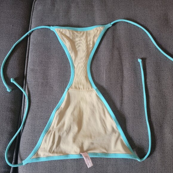 Victoria's Secret Classic String Bikini Set in Blue Lagoon - Size XS - Picture 6 of 7